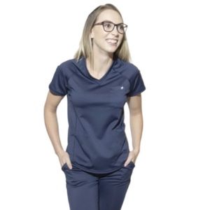 Navy Blue Women's Top